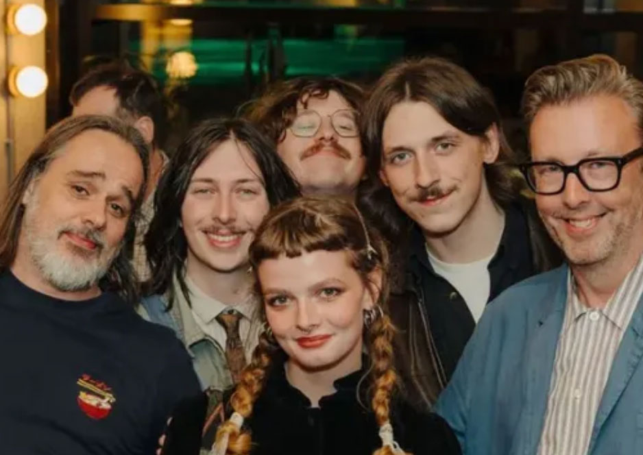 Damian Morgan and the band Georgian